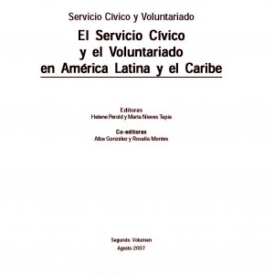 El Servicio Cívico y el Voluntariado en América Latina y el Caribe