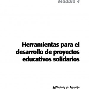 Herramientas para el desarrollo de proyectos educativos solidarios