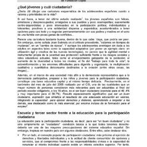 Juventud, ciudadanía y Aprendizaje-Servicio. Aportación al debate sobre Educación para la participación ciudadana del Consejo Asesor de Fundación Esplai